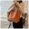 Fashion Vintage Handbags Women Autumn Winter Corduroy Underarm